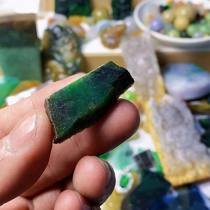 翡翠散珠天然翡翠A货