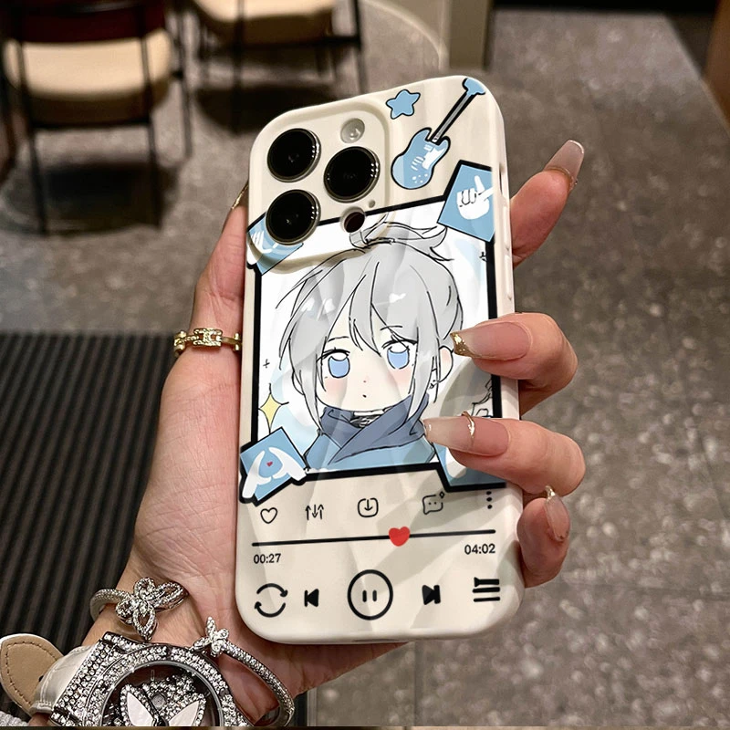 无畏契约适用iphone16苹果15pro手机壳14plus褶皱13磨砂12软11