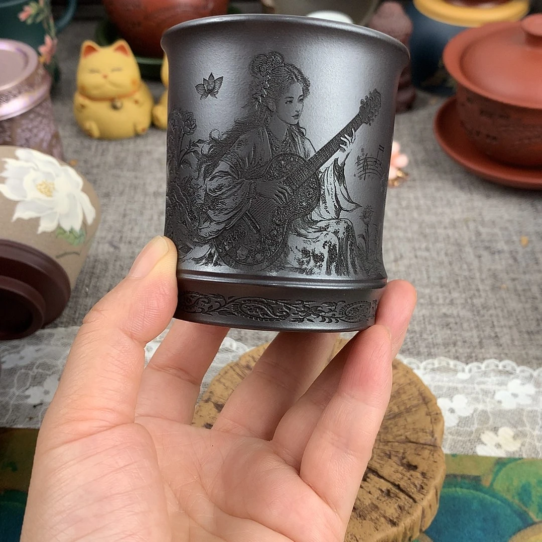 茶杯紫砂高端主人杯