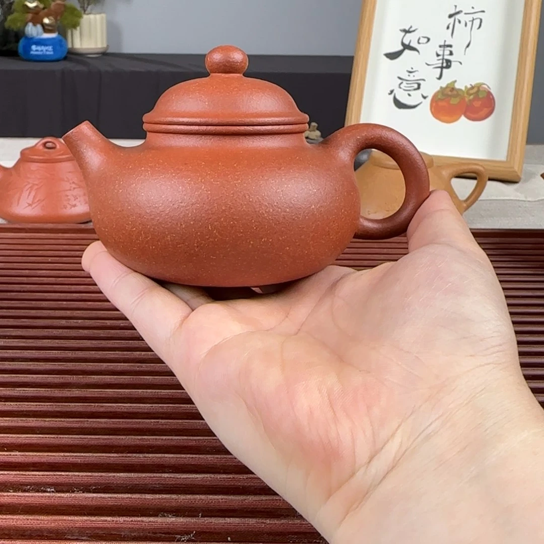 茶壶紫砂微瑕容天