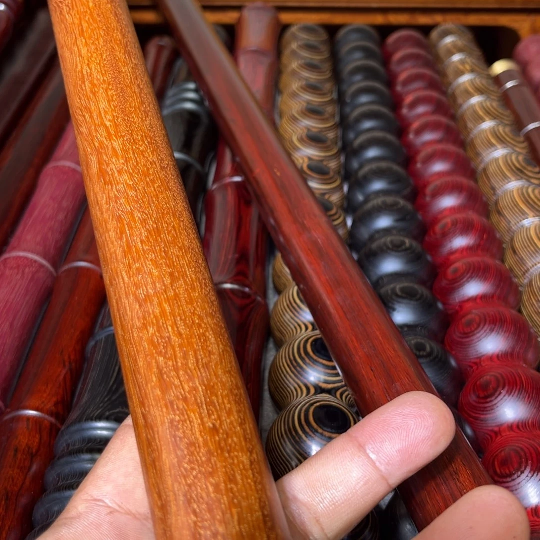 《***》大果紫檀（缅甸花梨）金星紫檀圆棍