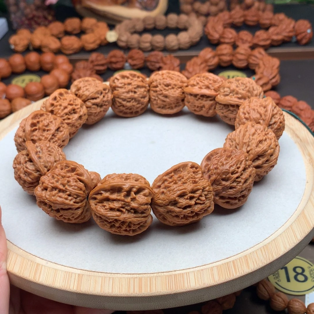文玩核桃手串麻核桃