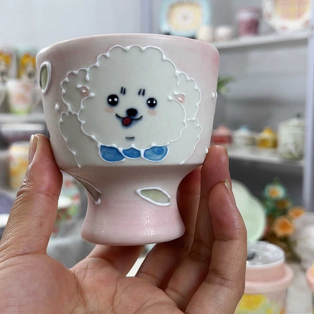 手绘高温釉下彩陶瓷