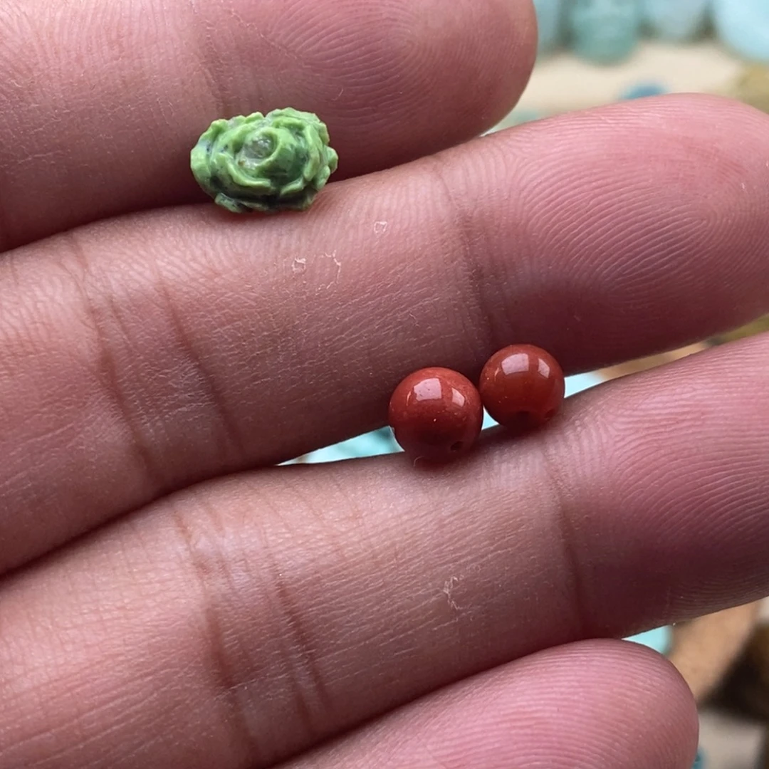 田***园南红玛瑙未镶嵌珠宝半成品