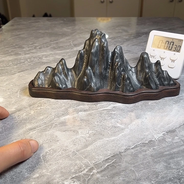 山***泉奇石茶宠鱼缸文房摆件