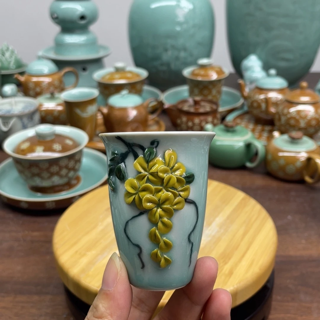 微瑕特价青瓷青瓷