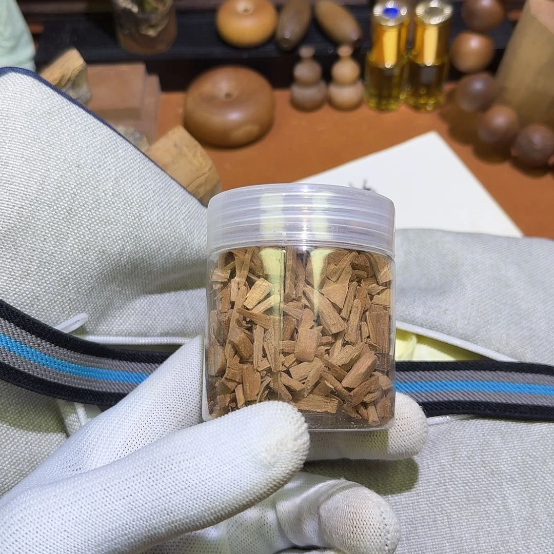 檀香木老山檀香碎料车枕500g