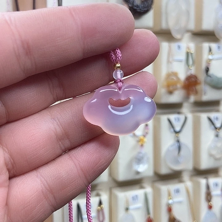 玛瑙/玉髓颈饰未镶嵌观*