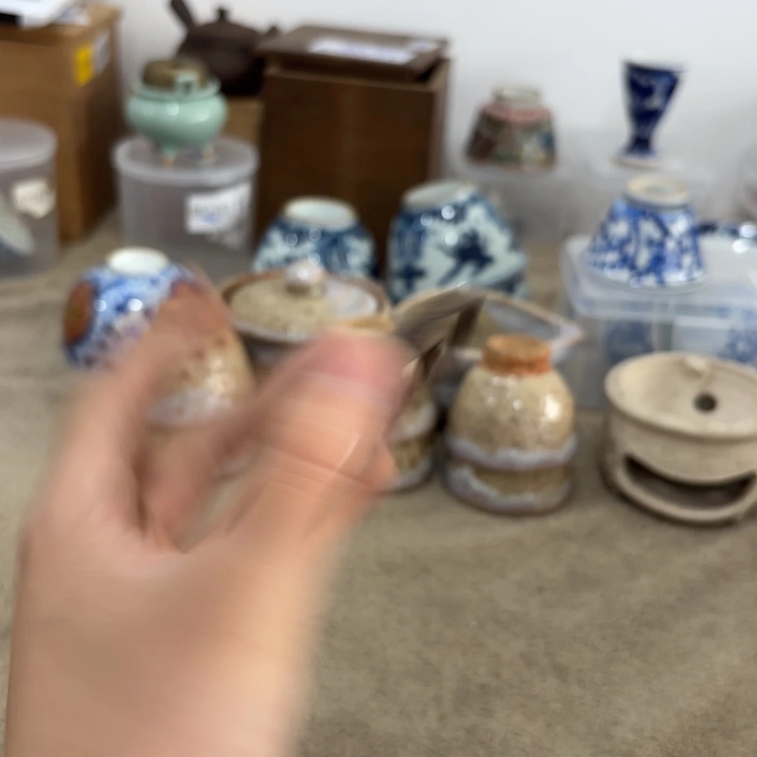 瓷片非常好看的花瓶