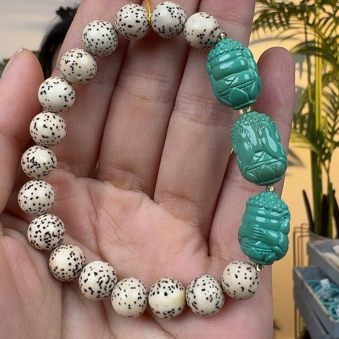 星月菩提吊坠原创设计