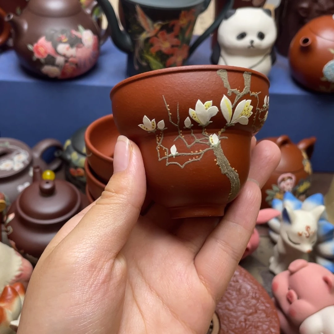 茶杯紫砂紫砂主人杯80cc