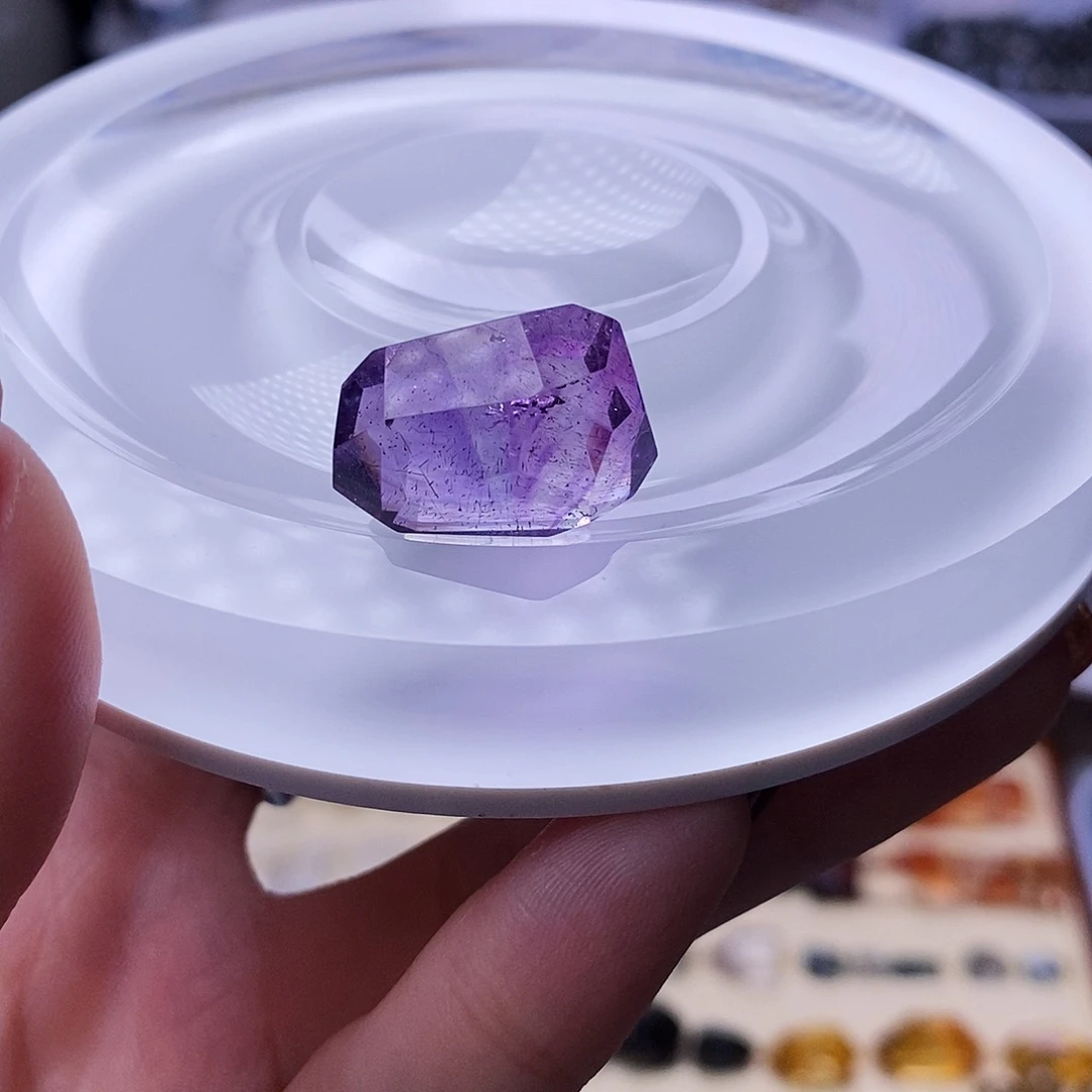 水晶天然水晶定制打孔不退不换未镶嵌