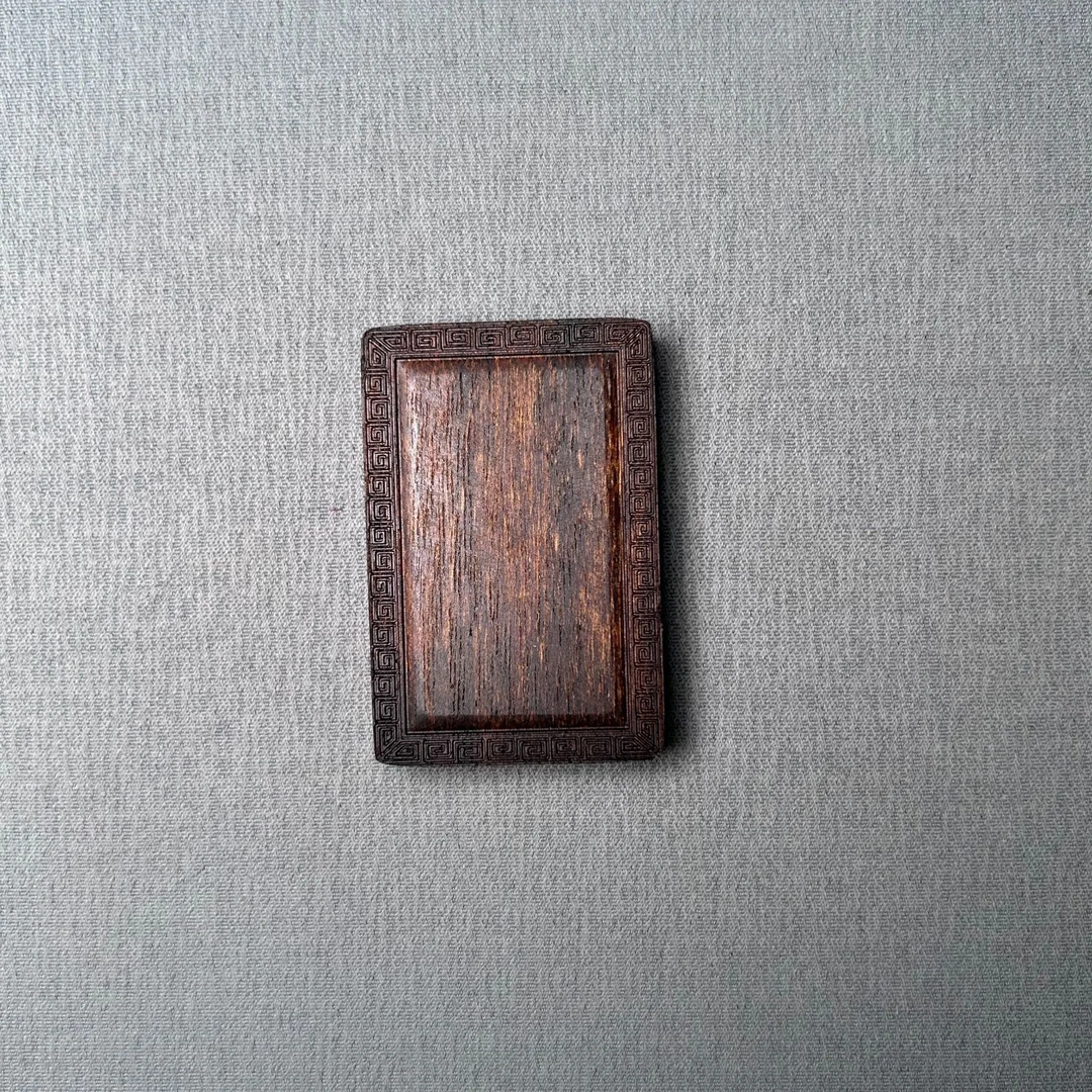 DZX075 沉香雕刻无事牌吊坠 多样性发一件