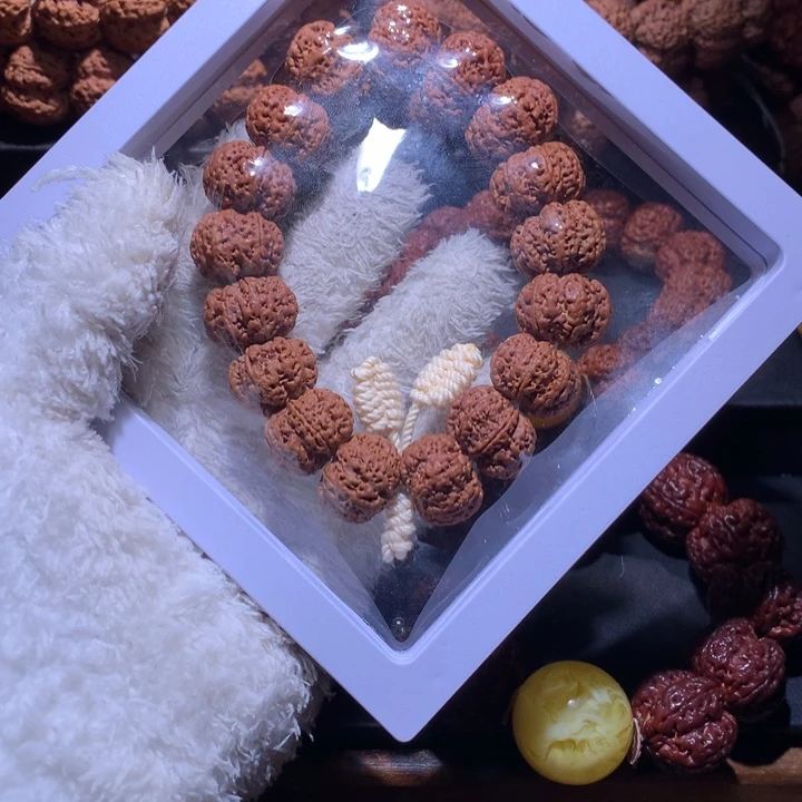 吊坠金刚菩提21尺七瓣雪花正扇面同树籽定制