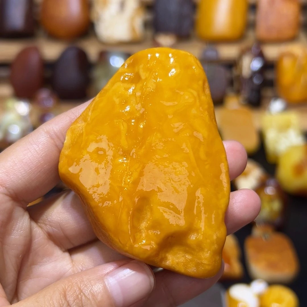 定制琥珀未镶嵌琥珀蜜蜡