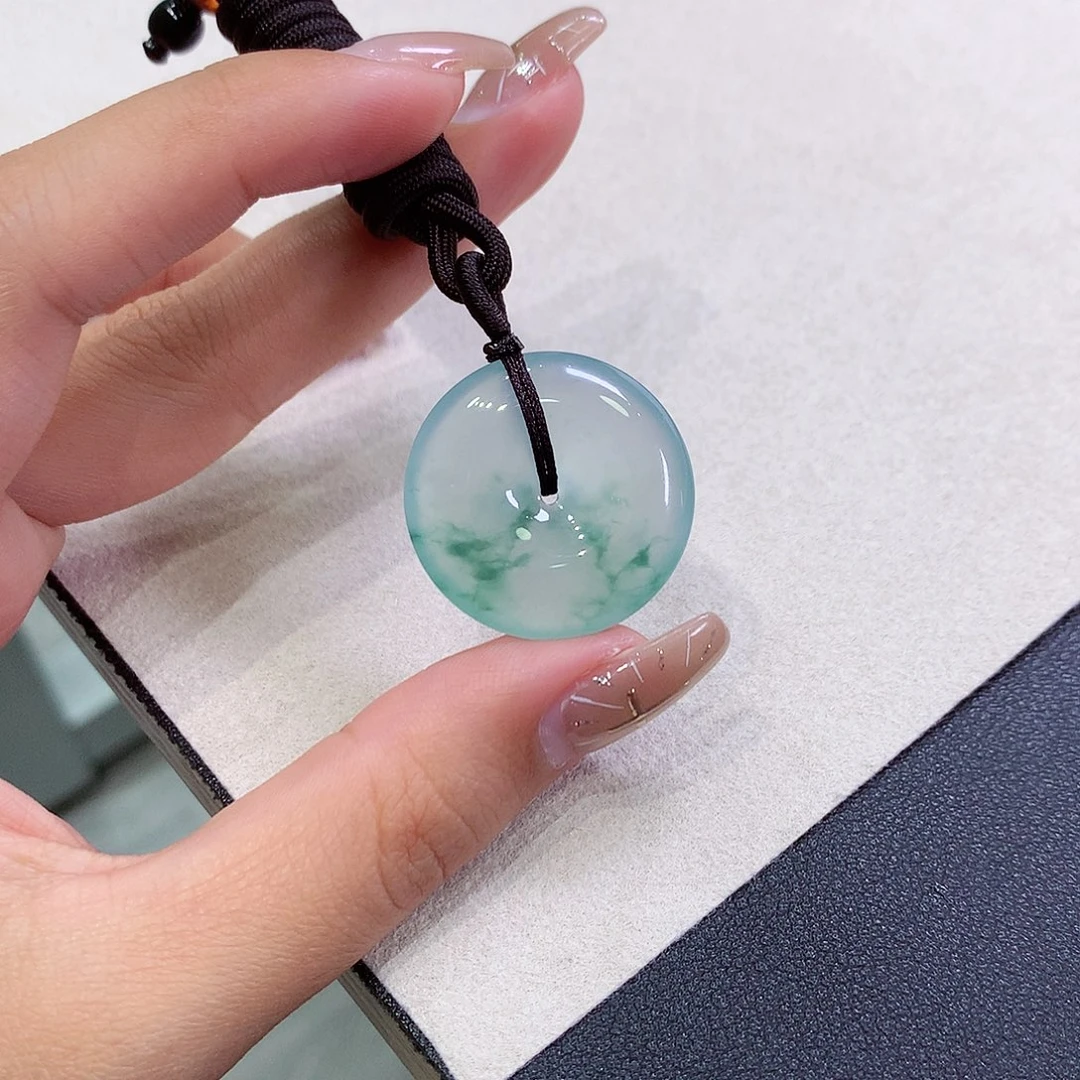 翡翠未镶嵌吊坠(不含链)25.7-5.4