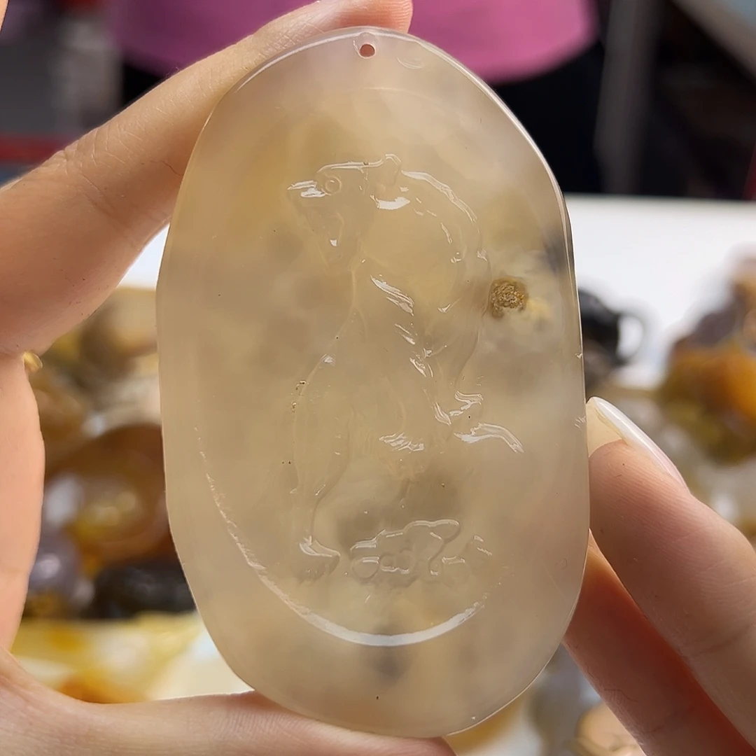 玛瑙/玉髓未镶嵌颈饰