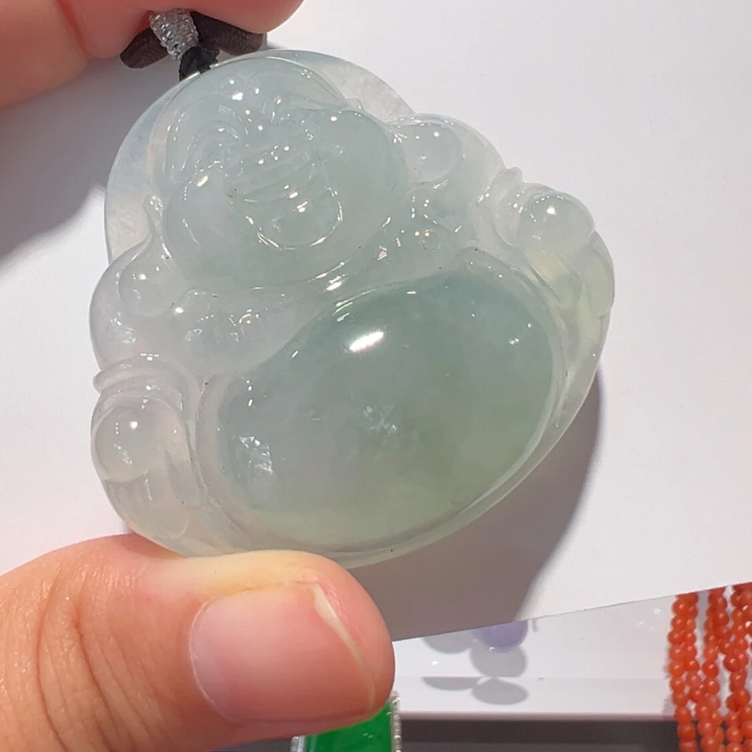 颈饰未镶嵌翡翠吊坠