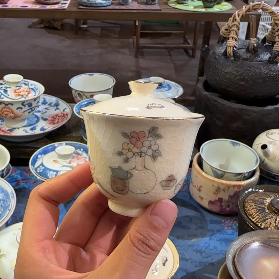 瓷片景德镇手作器皿了同款发货