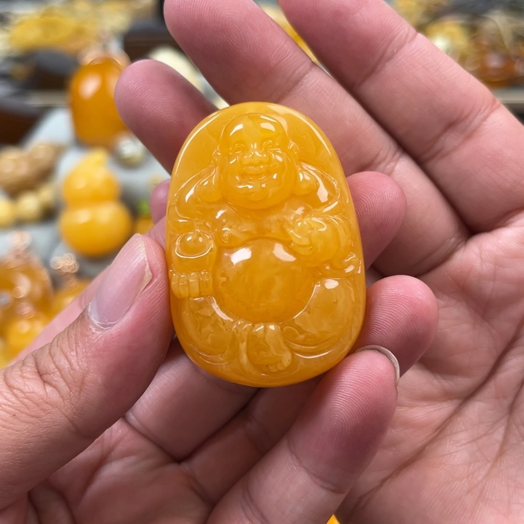 蜜蜡未镶嵌珠宝奇石