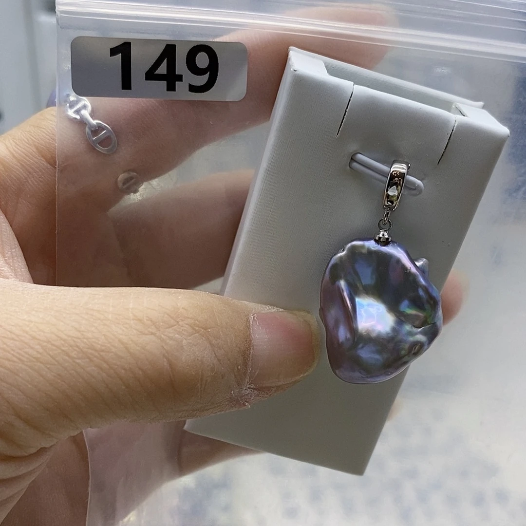 颈饰合金淡水珍珠