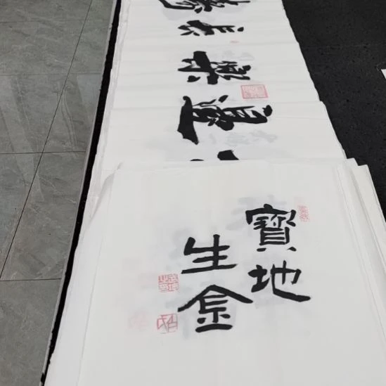 翰墨白武坤老师作品一副