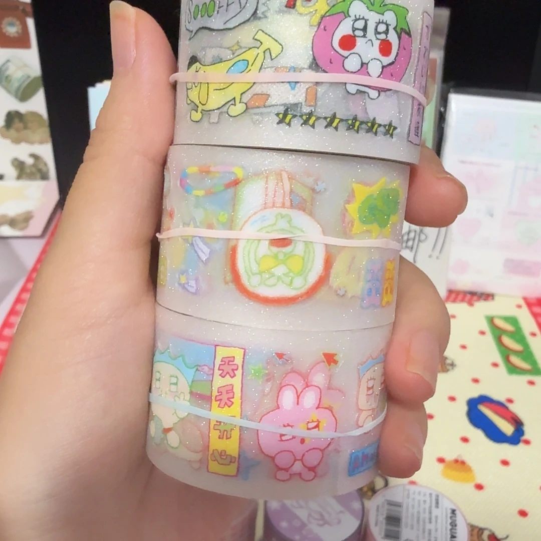 开小差样品瑕疵胶带3卷