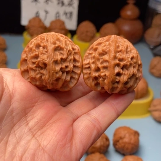 吊坠文玩核桃苹果园精对 37 37