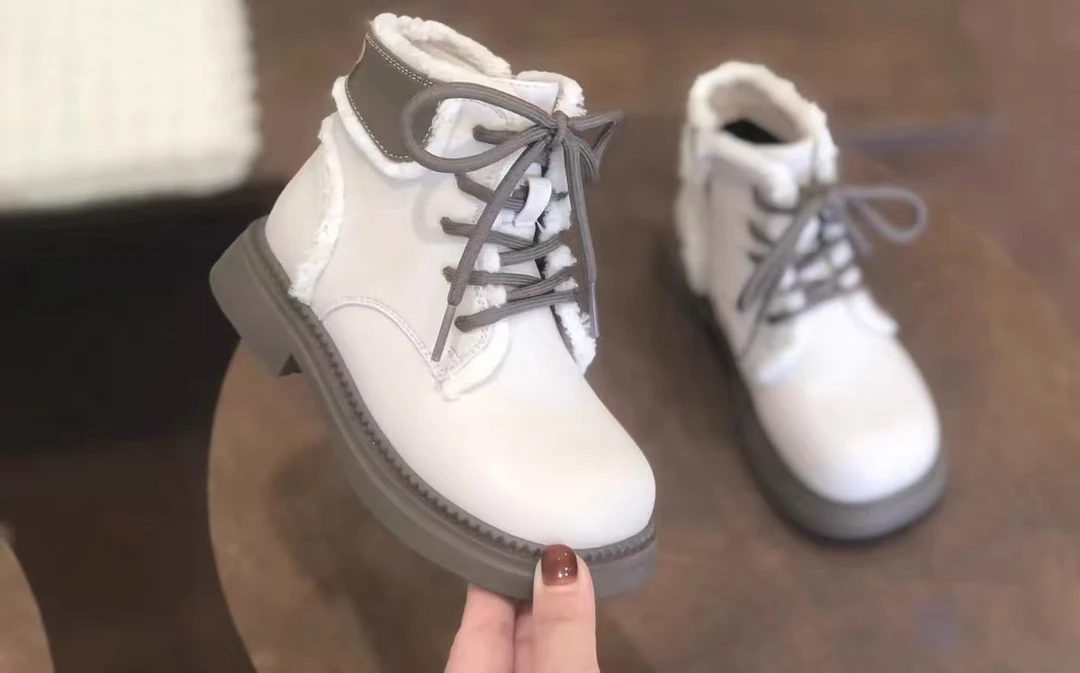 【新疆包邮】9210/9230秋冬季短靴 男女童时尚乌市发货高帮秋冬