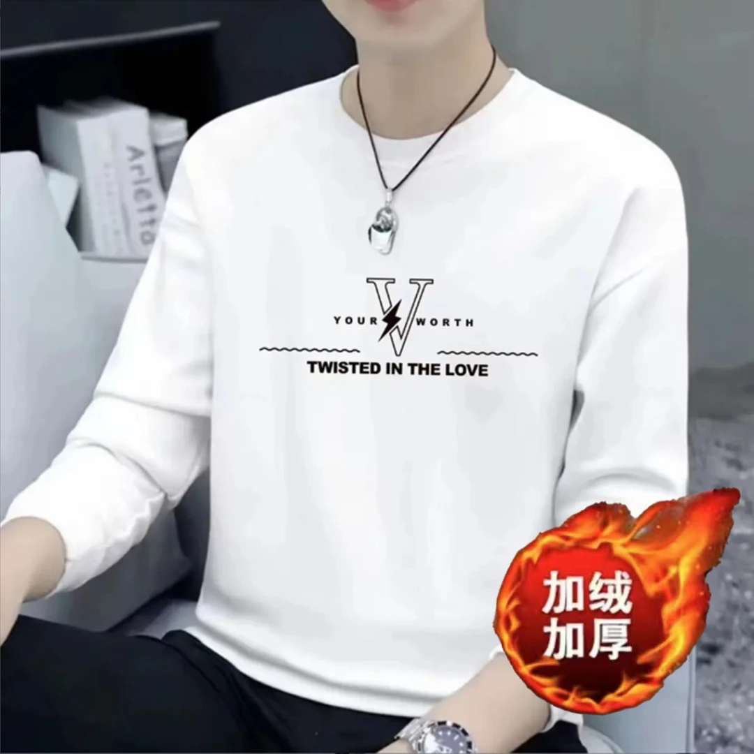 WY【一折粉丝福利】2男士圆领印花卫衣潮流卫衣情侣同款男女