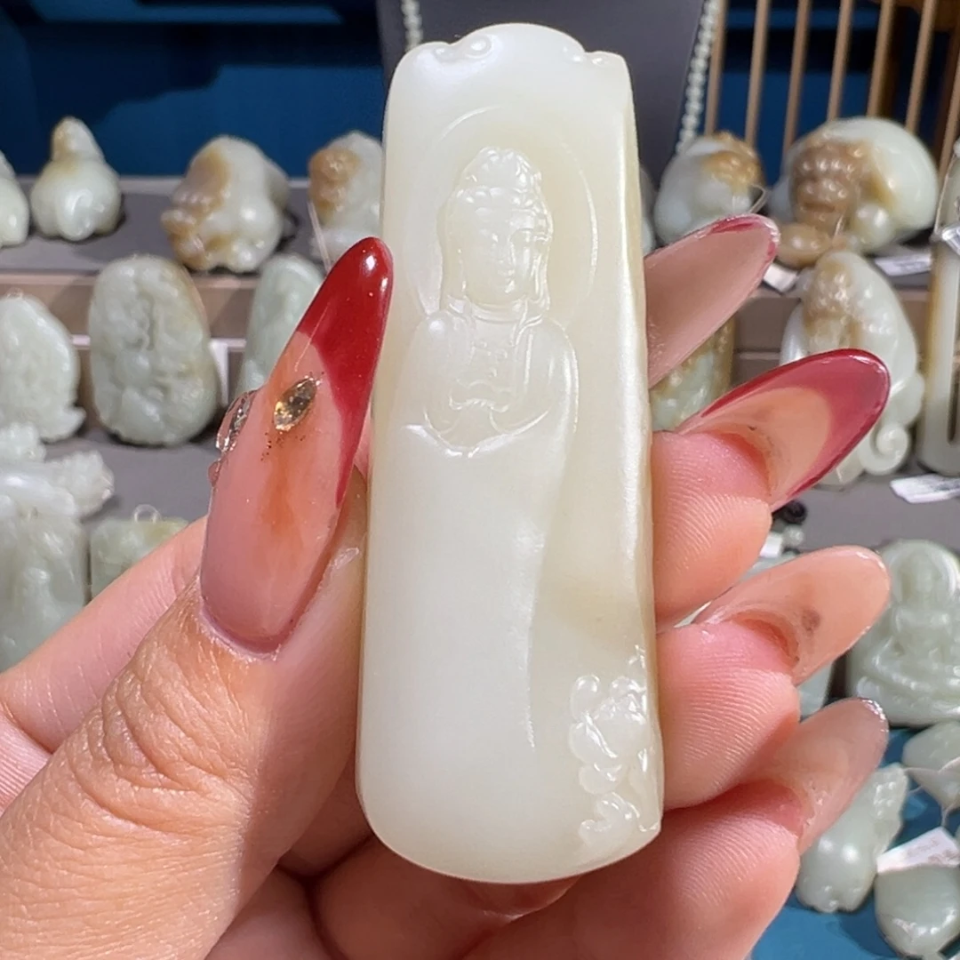 和田玉（糖玉）未镶嵌颈饰