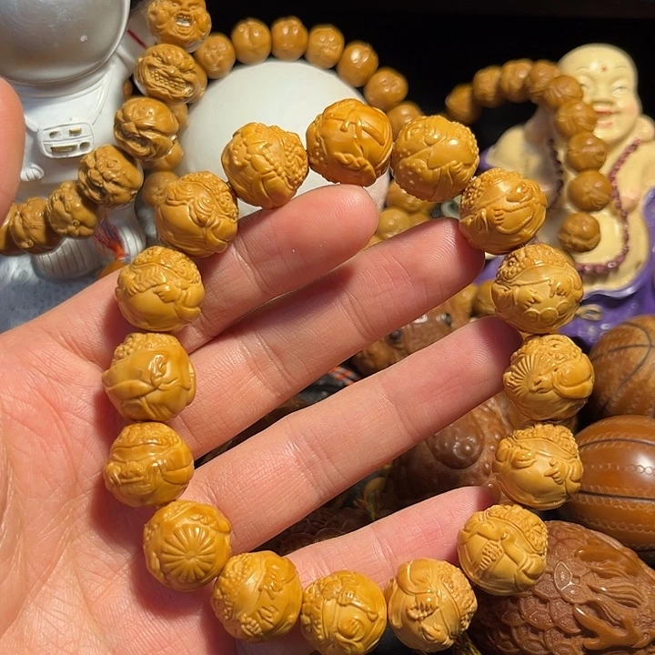 手串/手链橄榄核猴头精工蝉仙