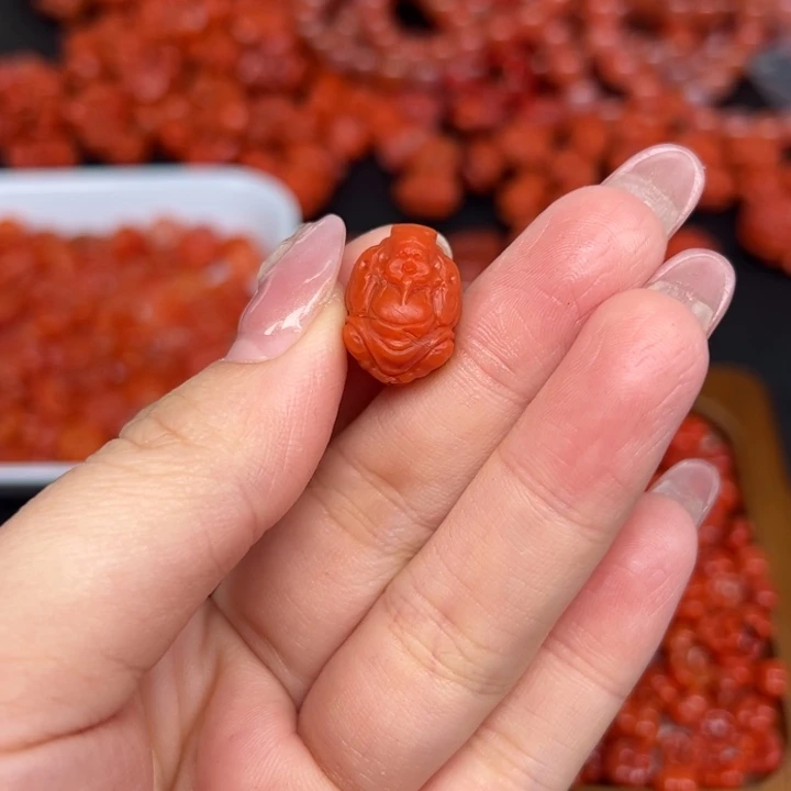 南红玛瑙未镶嵌吊坠(不含链)