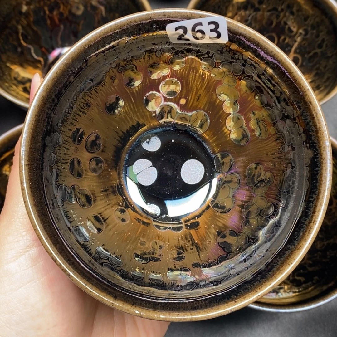 茶盏建窑建盏主人杯263