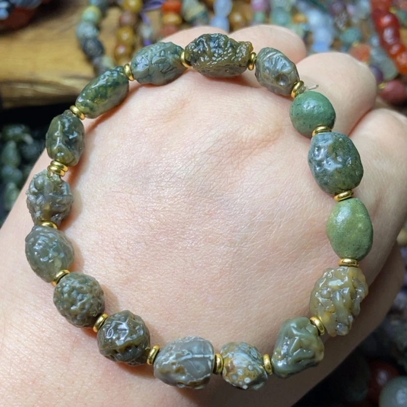 【闪购商品】合金手链玛瑙/玉髓