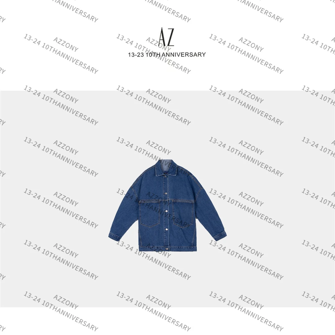 AZ-XJ 韩单丹宁牛仔外套 2025春款NEW Q