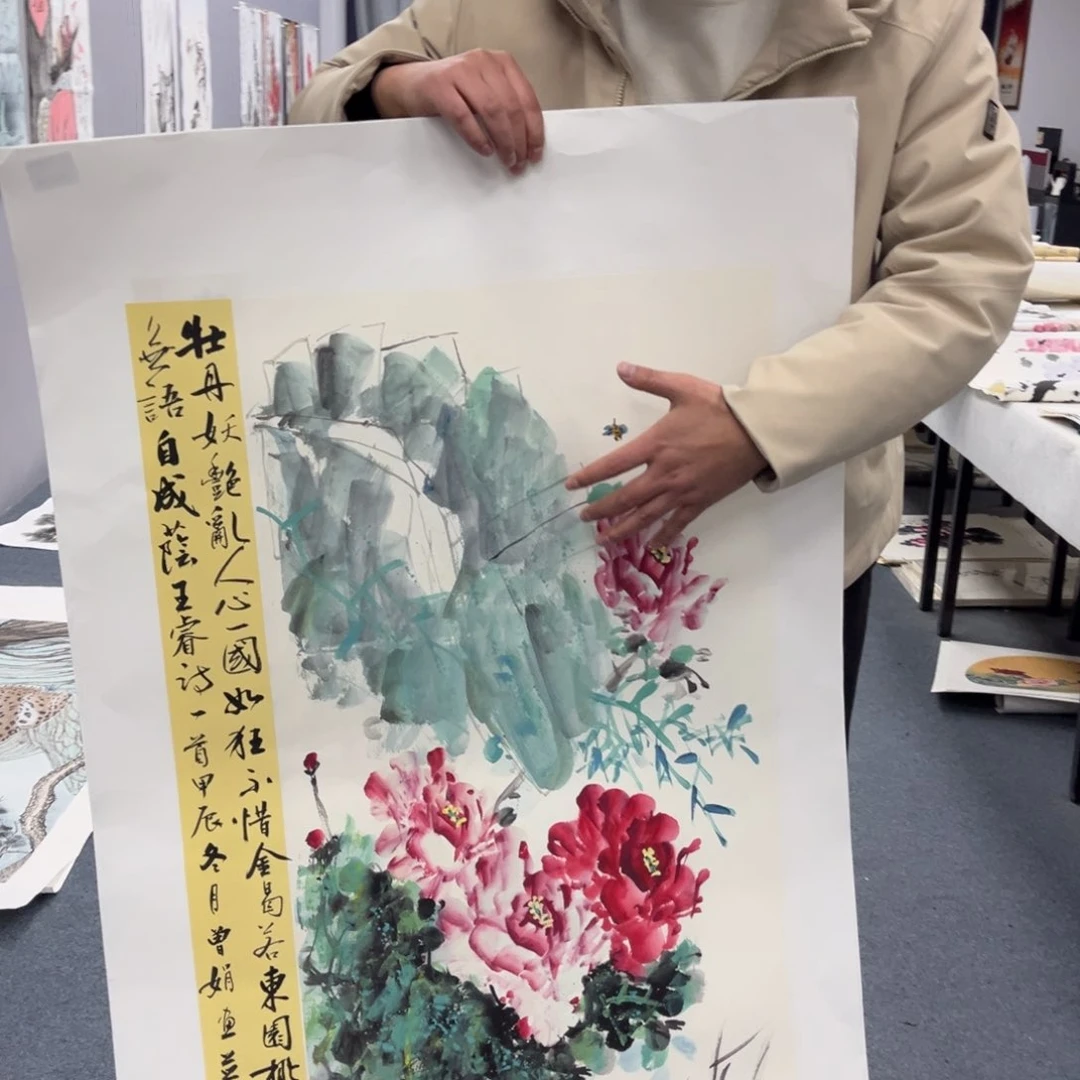 国画手绘画作品和绘画