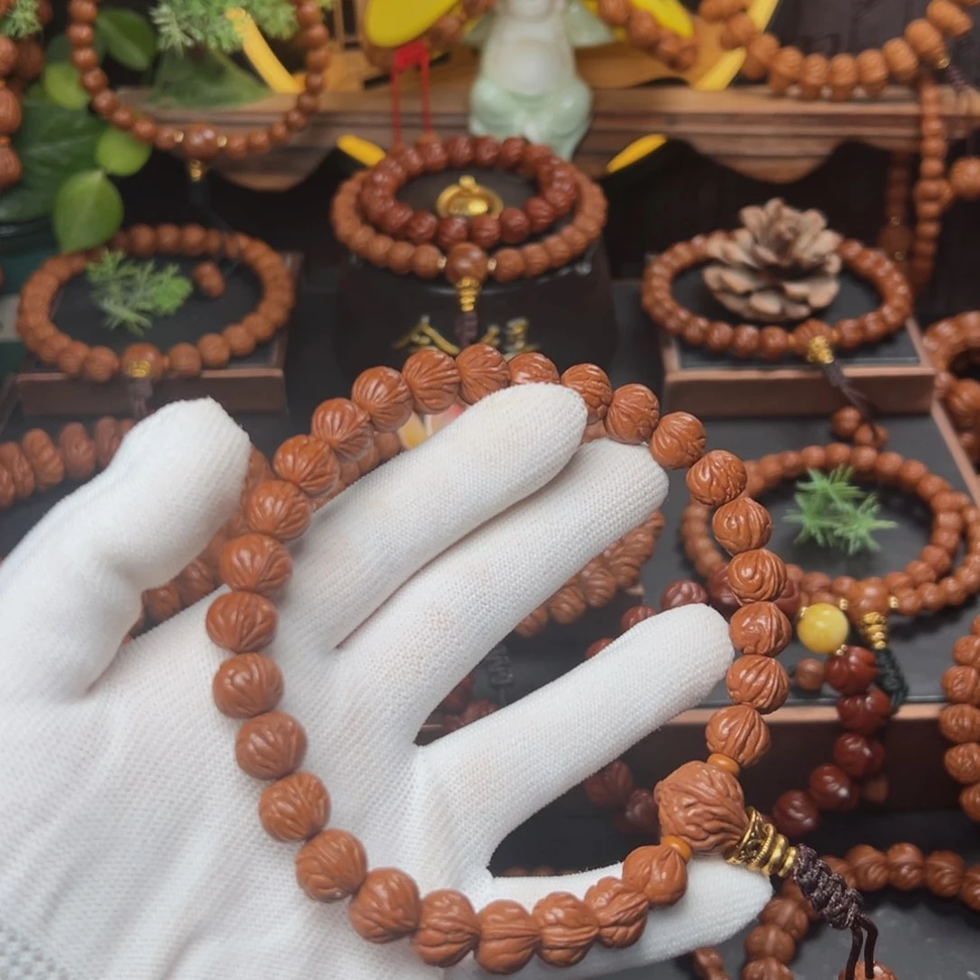 吊坠桃核A****生1.2玉龙脊手持