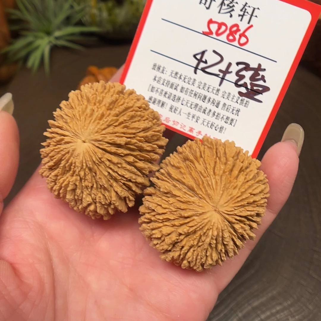 吊坠文玩核桃金丝猴头福利5086