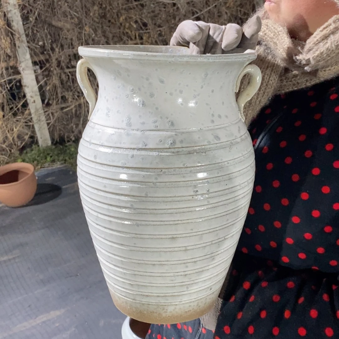 红陶口20高32～～～