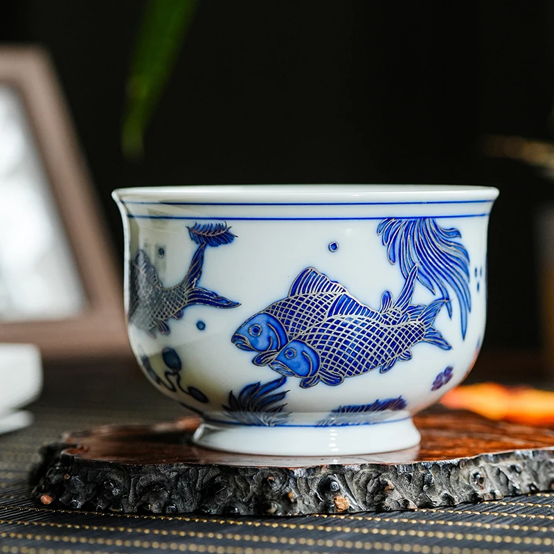 壹溪风月 鱼藻炉式杯185cc（yxfy46）茶具
