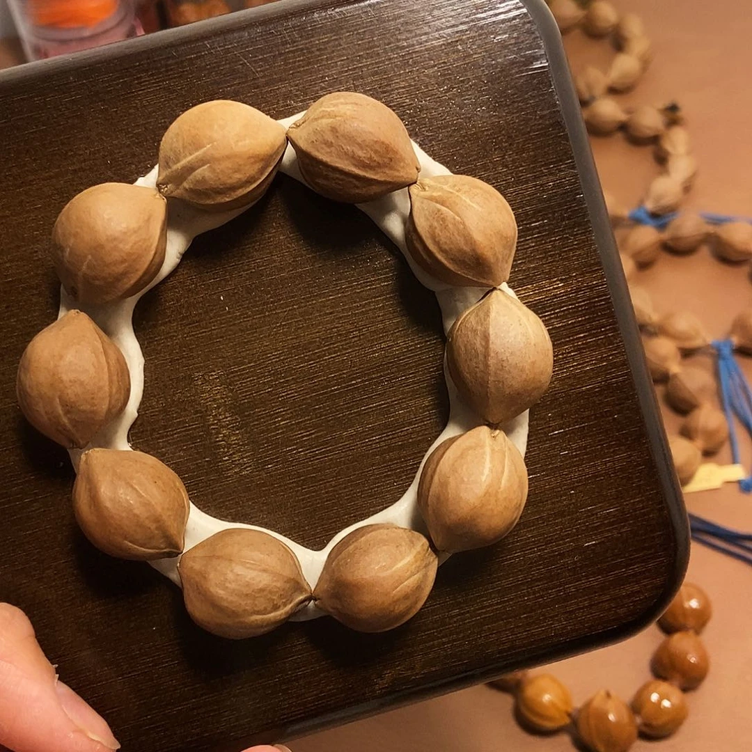 这***白手串/手链橄榄核2026