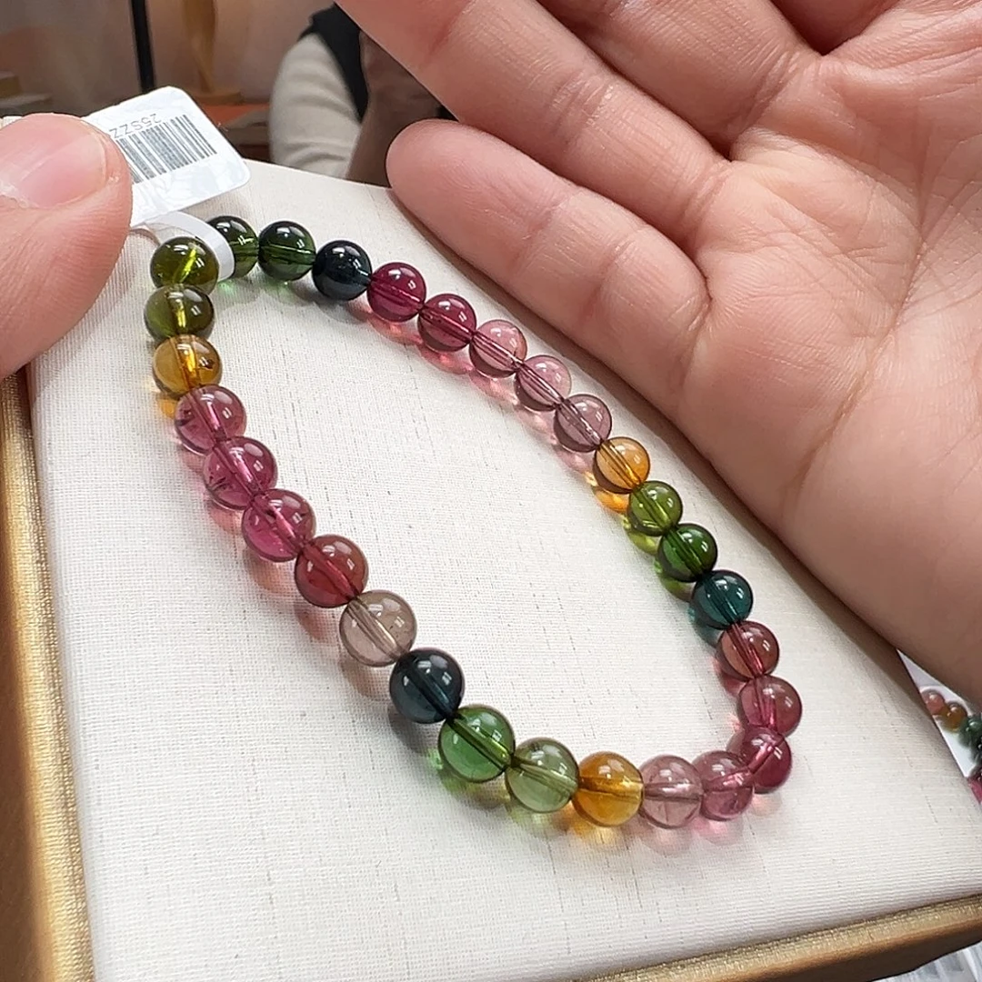 手串碧玺未镶嵌6mmmmmm