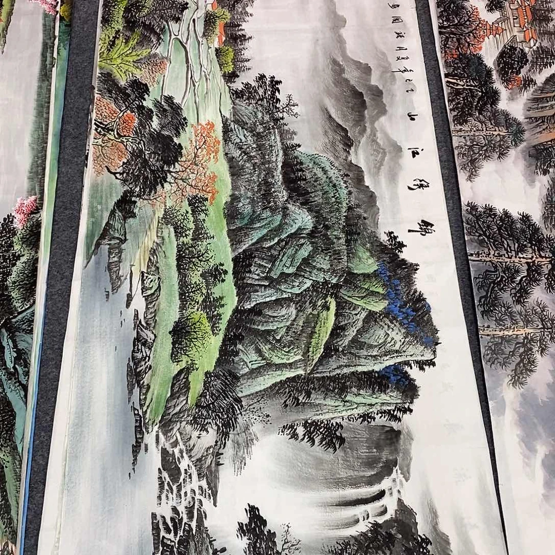 国画画画真的画画画