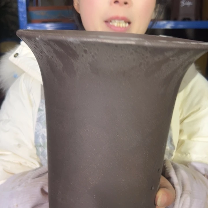 21促销紫泥花盆花盆花盆花盆