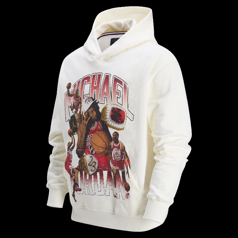 Jordan耐克男子印花薄绒套头连帽衫新款卫衣 HJ4397133