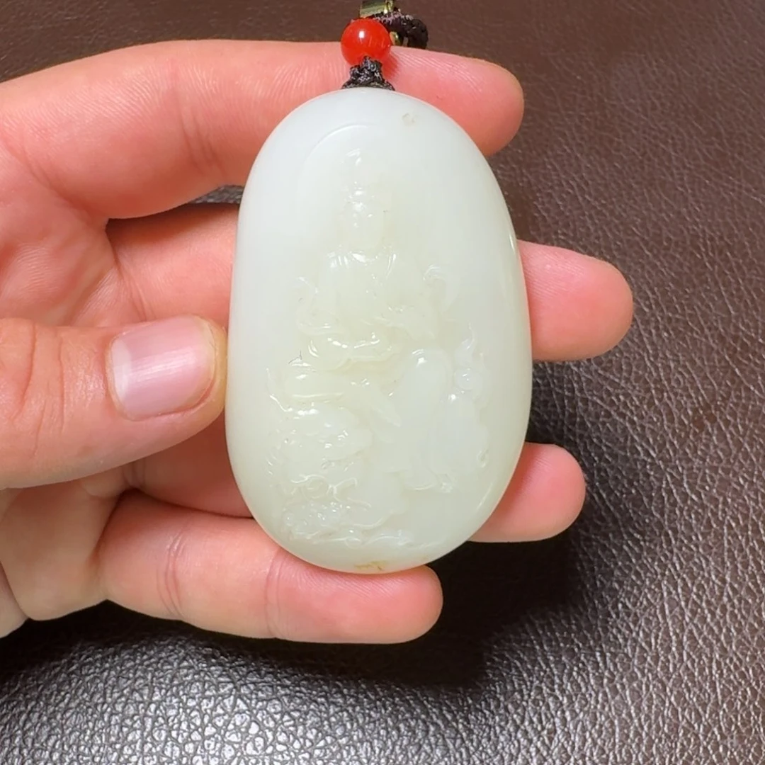 未镶嵌和田玉挂件八*岁