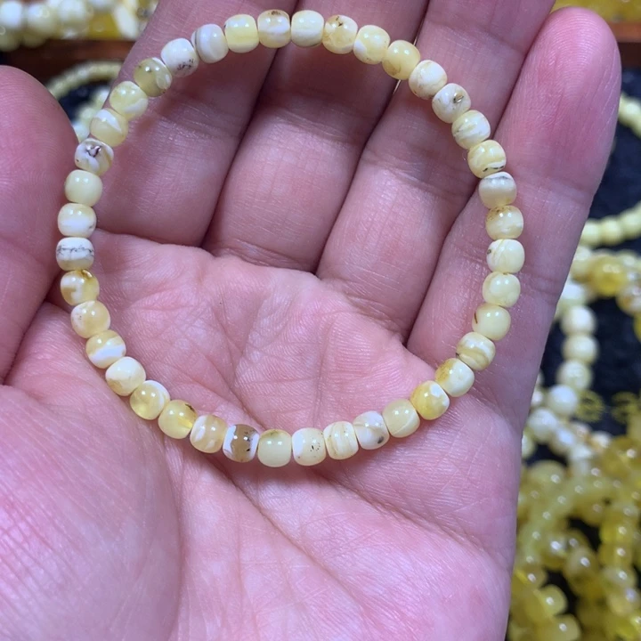 手链琥珀未镶嵌5.0