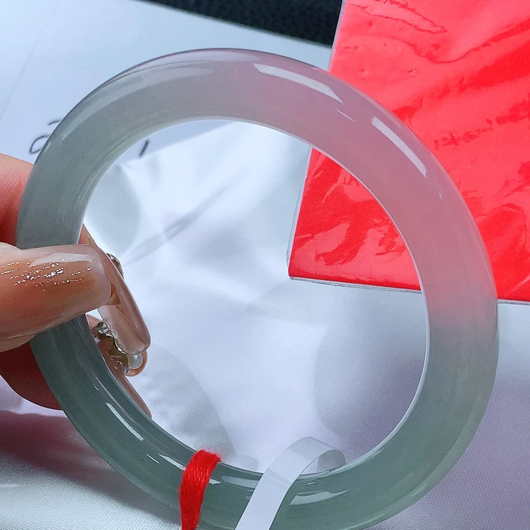 未镶嵌手镯翡翠55圈