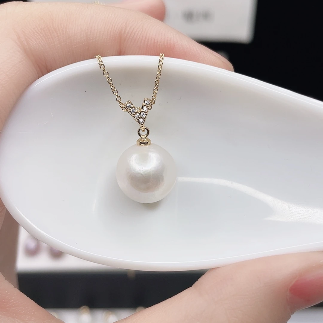 吊坠(赠链)淡水珍珠合金